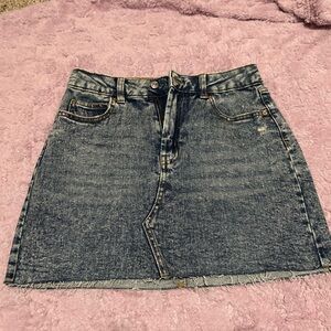 Wild Fable Blue Denim Skirt